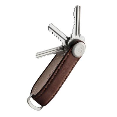 Orbitkey 2.0 Leather Key Holder Espresso Brown
