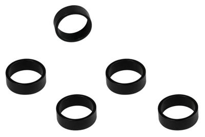 Eltin Balhoofd spacer 1" - 10 mm 5 e. - Zwart Eltin Balhoofd spacer 1" - 10 mm 5 e. - Zwart