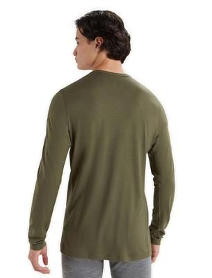 Icebreaker Merino 200 Oasis LS Crewe Thermoshirt Heren Loden L