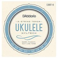 D&apos;Addario EJ88T-8 Nyltech 8-string Ukulele snaren voor achtsnarige tenor ukelele - thumbnail