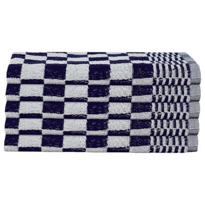 10-delige Keukendoekenset katoen blauw en wit 10-delige Keukendoekenset katoen blauw en wit