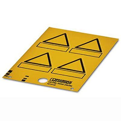 Phoenix Contact 1014132 Waarschuwingsbord Zelfklevende folie 50 mm DIN 61010-1 10 stuk(s)