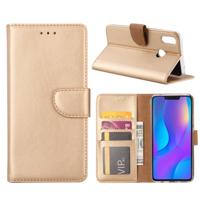 Huawei P Smart Plus Hoesje Goud met Pasjeshouder - thumbnail