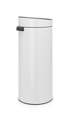 Brabantia touch bin afvalemmer 30 liter white