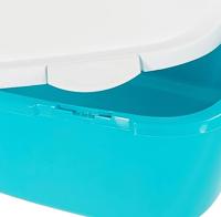 TRIXIE KATTENBAK VICO EASY CLEAN AQUA / WIT 40X40X56 CM - thumbnail