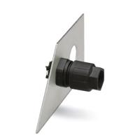 Phoenix Contact 1643000 Leidingverbinding Wanddoorvoering Totaal aantal polen: 4 Serie (ronde connectoren): QUICKON 10 stuk(s) - thumbnail