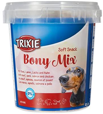 TRIXIE SOFT SNACK BONY MIX 500GR 4ST TRIXIE SOFT SNACK BONY MIX 500GR 4ST