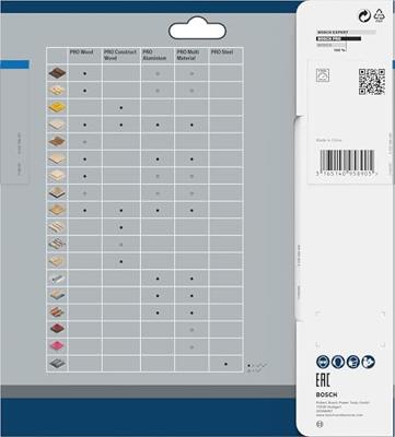 Bosch Accessoires Cirkelzaagblad St Aluminium 190X20X2/1.5X56T - 2608837770 Bosch Accessoires Cirkelzaagblad St Aluminium 190X20X2/1.5X56T - 2608837770