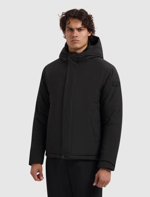 Pure Path Active Flex Short Parka Winterjas Heren Zwart - Maat L - Kleur: Zwart | Soccerfanshop