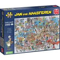 Jumbo Jan van haasteren legpuzzel - de bakkerij, 2000st. - thumbnail