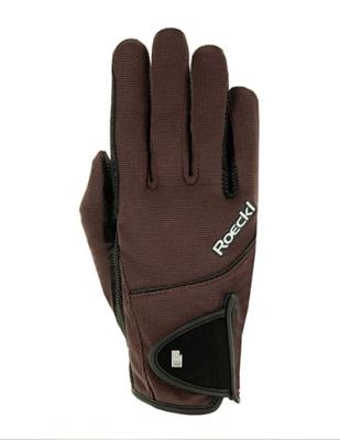 Roeckl Milano handschoenen donkerbruin maat:7.5