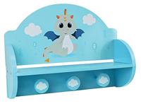 FUN HOUSE Léon le Dragon 713338 KAPREKPLANK Afmetingen: ± H. 33 x B. 46 x D. 15 cm voor kinderen - thumbnail