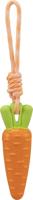 TRIXIE HONDENSPEELGOED WORTEL AAN KOORD TPR 20X39 CM 3 ST - thumbnail