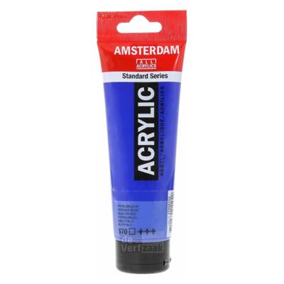 Royal Talens Amsterdam Acrylverf 120 ml - Primair Phtaloblauw 570