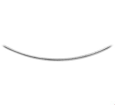 TFT Zilveren Ketting Omega Rond 2,25 mm x 42 cm