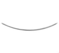 TFT Zilveren Ketting Omega Rond 2,25 mm x 42 cm - thumbnail