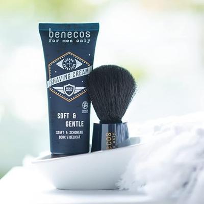Natural for men only shaving brush - scheerkwast - thumbnail