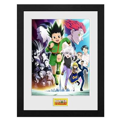 Hunter X Hunter Framed Print - Key Art Running