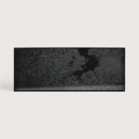 Ethnicraft Dienblad 'Aged' 46 x 18cm, kleur Charcoal - thumbnail