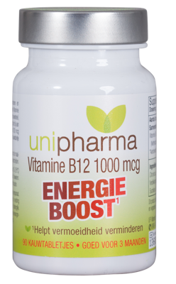 Unipharma Vitamine B12 1000mcg Energie Boost