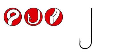 Gamakatsu Ls-5013F Hooks Black 25St. Size 6