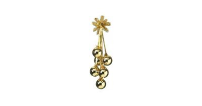 Kerstballen set. hangend 10 cm - Goud Decoris - Decoris