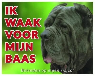 Mastino Waakbord - Ik waak voor mijn baas Mastino Waakbord - Ik waak voor mijn baas