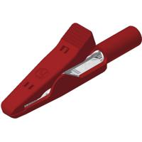 SKS Hirschmann MA 1 S rt Krokodillenklem Steekaansluiting 2 mm Ohne Messkategorie Rood - thumbnail