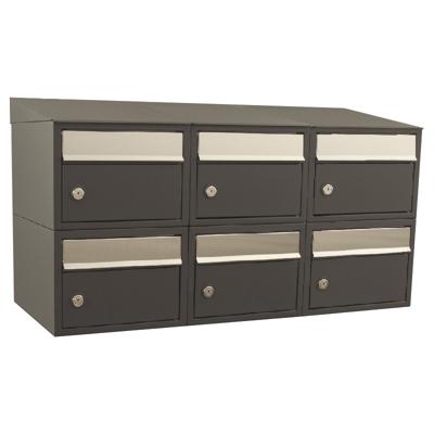 Stoer! Brickset 3-Breed, 2-Hoog Met Dak Antraciet - 40215065_3x2d