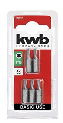 kwb 120215 Inbus-bit Chroom-vanadium staal 5 stuk(s)
