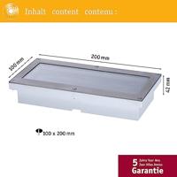 Paulmann 94239 Aron Inbouwlamp op zonne-energie 1.5 W Warmwit Wit - thumbnail