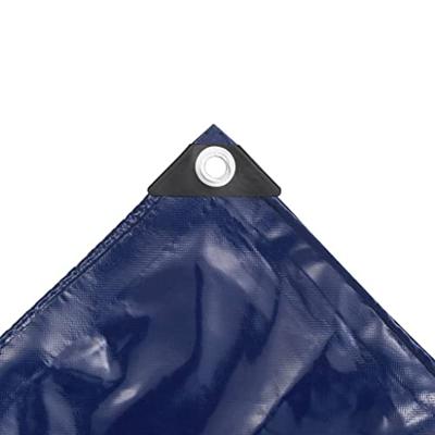Dekzeil 650 g/m² 3x6 m blauw - thumbnail