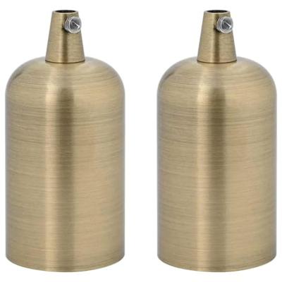 Lamphouders 2 st brons E27