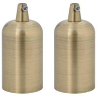 Lamphouders 2 st brons E27 - thumbnail