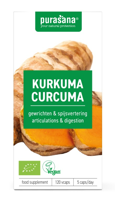 Purasana Vegan Kurkuma Bio Caps 120 - thumbnail