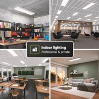 LED Paneel - 30x120 cm - 36 Watt - 4860lm (135lm/W) - 4000K Neutraal wit - Flikkervrij - UGR22 - 5 jaar garantie - thumbnail
