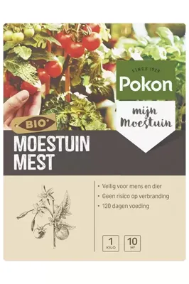 Pokon Producten/ bio moestuinmest 1kg