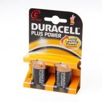 Duracell Plus-C K2 C batterij (baby) Alkaline 1.5 V 9.8 Ah 2 stuk(s) - thumbnail