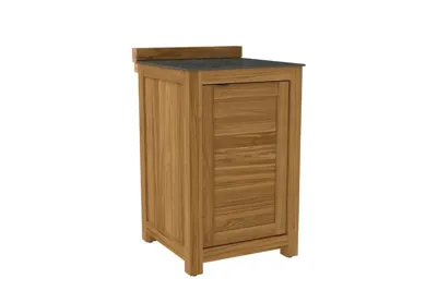 Passion Grills | Buitenkeuken Onderdeel | Milano Buitenkeukenkast 1-deurs | 58 x 63 cm | Belgium Dark Grey