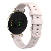 By Qubix - Siliconen bandje - Lichtroze - Compatible met Garmin Lily 2 - Compatible Garmin bandje - thumbnail