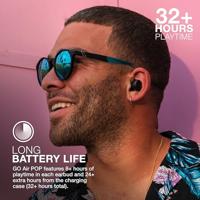 JLab Go Air Pop True Wireless Earphones, Bluetooth Earbuds, Oordopjes Draadloos with 32H Speeltijd, In Ear Headphones with Microfoon, USB-Oplaaddoos, Dubbele Verbinding, EQ3 Geluid, Zwart - thumbnail