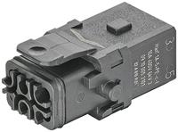Connector Han 1A-5+PE-C-f latch 09100053101 HARTING 1 stuk(s) - thumbnail