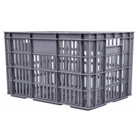 AMIGO fietskrat kunststof 33,6 liter grijs - thumbnail