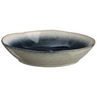 Pastabord Dorean - blauw stoneware - Ø23 cm - Leen Bakker - thumbnail