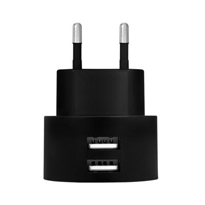 LogiLink Ladegerät USB-oplader 10.5 W 2x USB-A Zwart Binnen LogiLink Ladegerät USB-oplader 10.5 W 2x USB-A Zwart Binnen