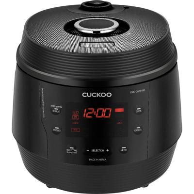 Cuckoo CMC-QAB549S Multicooker Zwart Met stoomkookfunctie Cuckoo CMC-QAB549S Multicooker Zwart Met stoomkookfunctie