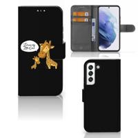 Samsung Galaxy S22 Leuk Hoesje Giraffe - thumbnail