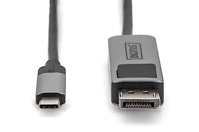 Digitus USB-C-kabel USB 4.0 USB-C stekker 1.00 m Zwart Afscherming gevlochten, Afgeschermd, Scheurbestendig, Rond, 8K UHD DB-300443-010-S Digitus USB-C-kabel USB 4.0 USB-C stekker 1.00 m Zwart Afscherming gevlochten, Afgeschermd, Scheurbestendig, Rond, 8K UHD DB-300443-010-S
