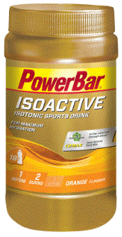 Powerbar IsoActive Isotonic Sportdrank 600g - Oranje