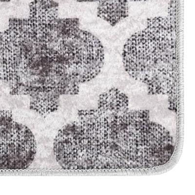 Vloerkleed wasbaar anti-slip 120x180 cm meerkleurig